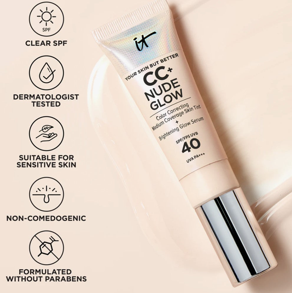 It Cosmetics CC+ Nude Glow Light Medium Spf 40 (32 ml)