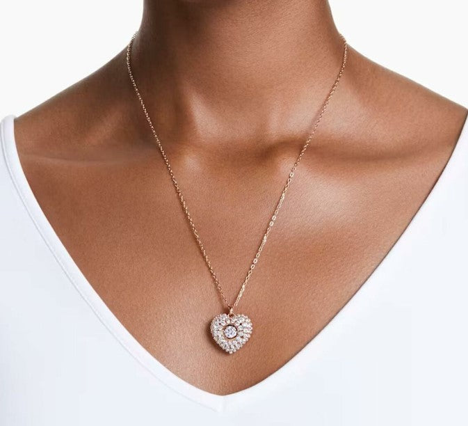 Swarovski Hyperbola Heart Kaulakoru Ruusukulta