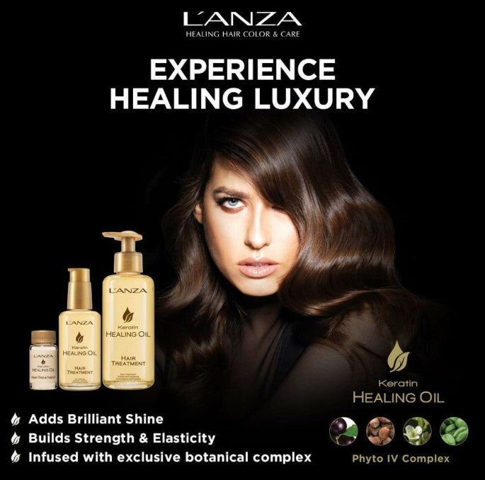 Hiusöljy L'ANZA Keratin Healing Oil 185 ml