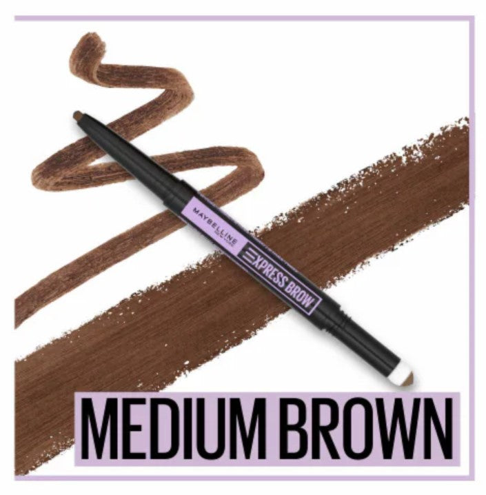 MAYBELLINE EXPRESS BROW Nº 02 Medium brown (4 g)
