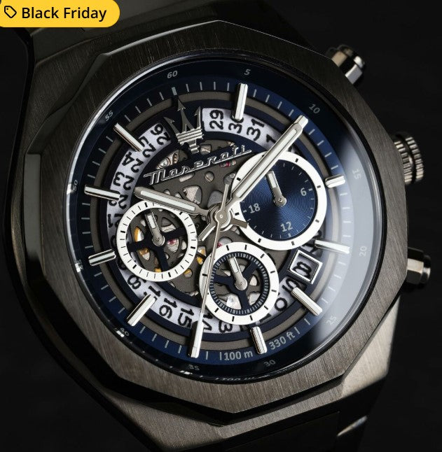 Miesten rannekellot Maserati R8873642012 (Ø 45 mm)