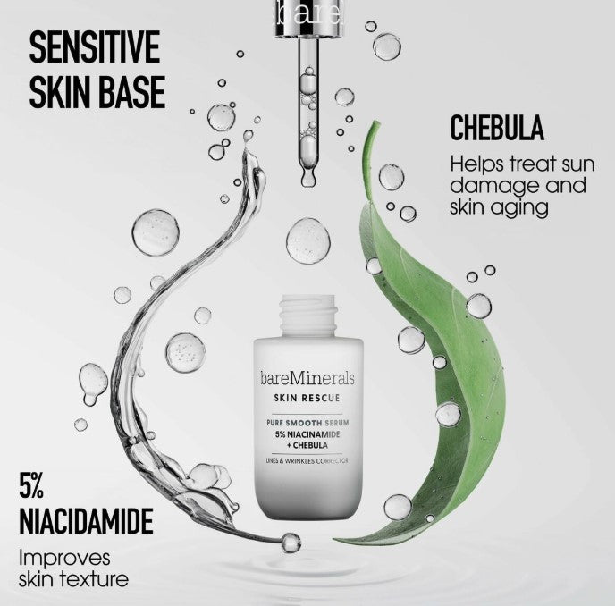 bareMinerals SKIN RESCUE PURE SMOOTH SERUM (30ml)