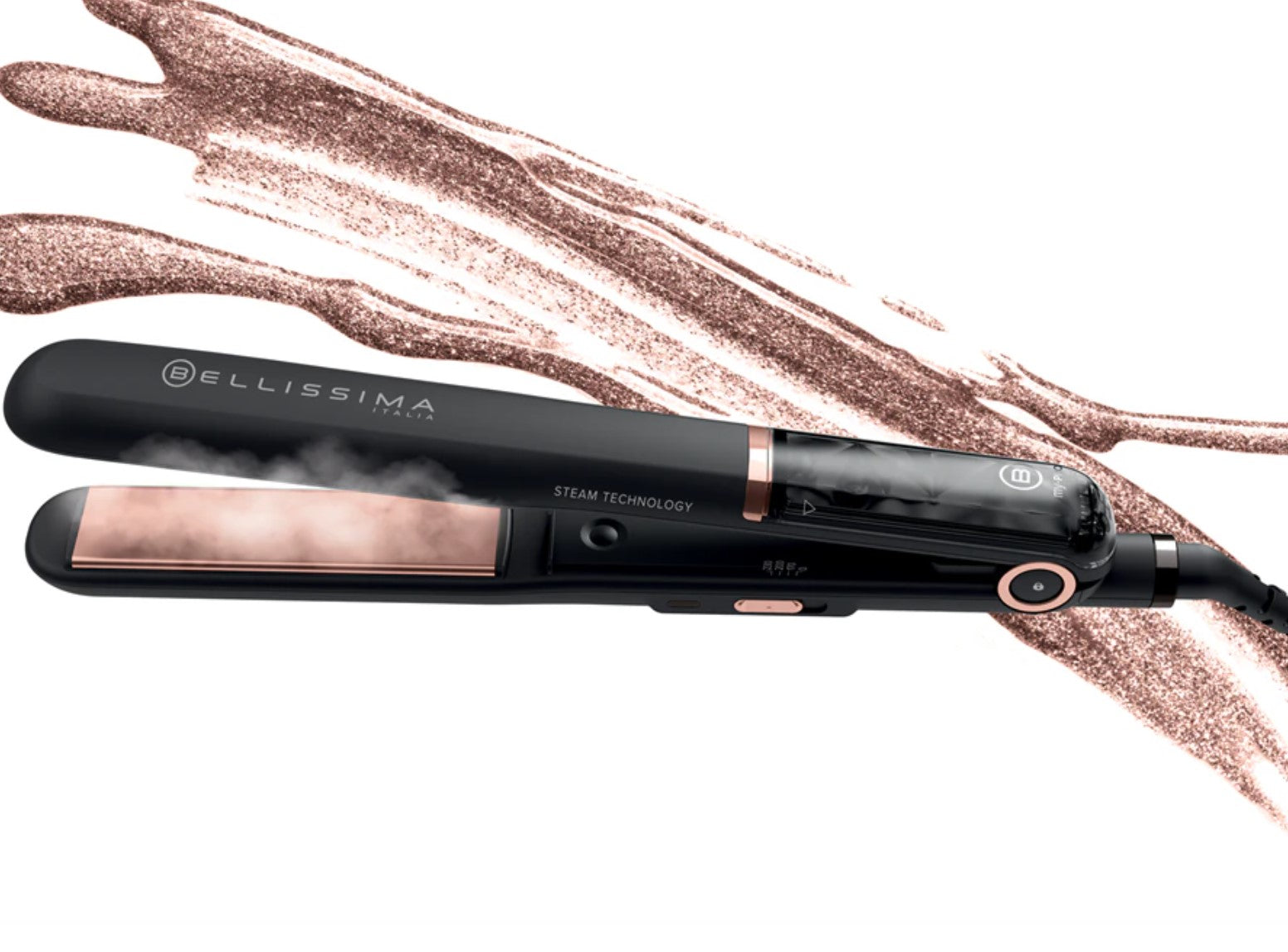 Suoristusrauta Bellissima My Pro Steam B28 100 Musta