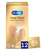 Kondomit Durex Real Feel Lateksittomat 12kpl