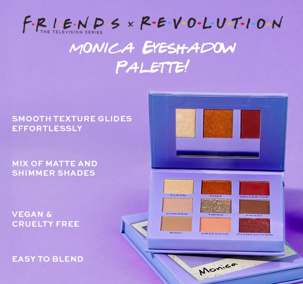 Revolution Make Up Friends X Monica luomivärisetti