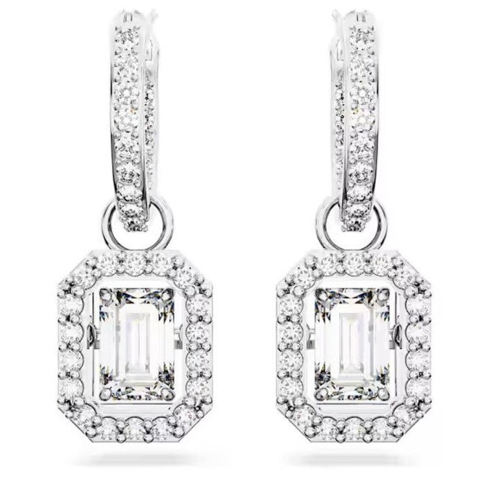 Swarovski Millenia Korvakorut kirkas/hopea